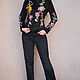 Jacket with hand embroidery 'Princess-bird' elegant jacket. Suit Jackets. KVITKA. Online shopping on My Livemaster.  Фото №2