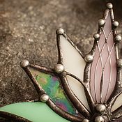 Украшения handmade. Livemaster - original item Lotus brooch (bro-025-01). Handmade.
