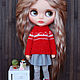 Заказать Кукла Блайз Blythe Doll Custom Ooak. Anastaskot. Ярмарка Мастеров. . Кукла Кастом Фото №3