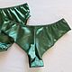 Brazilian Wormwood Silk Panties. Underpants. Darya Vecher Шёлковое нижнее бельё Корсеты. My Livemaster. Фото №5
