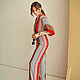 Women's jumpsuit striped with viscose summer dressy. Jumpsuits & Rompers. mozaika-rus. My Livemaster. Фото №4