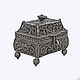 Винтаж: Сундучок филигранный на ножках шариках. 1841 год. Сундуки винтажные. Мария/Антиквариат 'Великий город'. Интернет-магазин Ярмарка Мастеров.  Фото №2