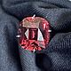 Яркий крупный гранат Малайя 4,55ct, сертификат. Кабошоны. Amon-Ra. Ярмарка Мастеров.  Фото №7