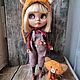 Кукла Blythe custom doll, collection doll, OOAK TBL tan, лисёнок тедди. Кукла Кастом. Людмила (akvareel). Ярмарка Мастеров.  Фото №5