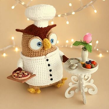 Подарки и сувениры ручной работы. Ярмарка Мастеров - ручная работа СОВА - ПОВАР. Handmade.