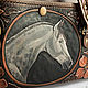 Заказать Сумка-саквояж "Пегая в яблоках". Alla LeatherworkS. Ярмарка Мастеров. . Саквояж Фото №3