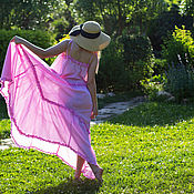 Одежда handmade. Livemaster - original item Sundress pink. Handmade.