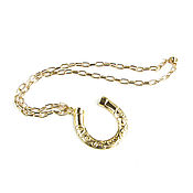 Украшения handmade. Livemaster - original item Horseshoe pendant, large horseshoe pendant, horseshoe pendant. Handmade.