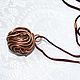 Заказать  Кулон подвеска из меди Млечный Путь (Wire Wrap). Julia-Domna. Ярмарка Мастеров. . Кулон Фото №3