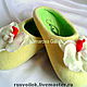ladies Slippers 'Maria', Slippers, Moscow,  Фото №1