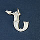 Подвеска из серебра 925 пробы в виде букв армянского алфавита DS0034. Подвеска. Sunny Silver. Ярмарка Мастеров.  Фото №4