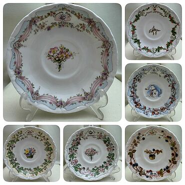 Винтаж ручной работы. Ярмарка Мастеров - ручная работа Винтаж: Блюдце Brambly Hedge, Royal Doulton.. Handmade.