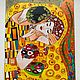 Stained glass painting 'Kiss' based on G. Klimt. Pictures. Stasy Maru. My Livemaster. Фото №4