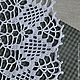 Салфетка из 100% мерсеризованного хлопка, ручная работа. Handmade. Салфетка из коллекции `Утренний чай на веранде...))`. Подарит вашему дому радость и уют!