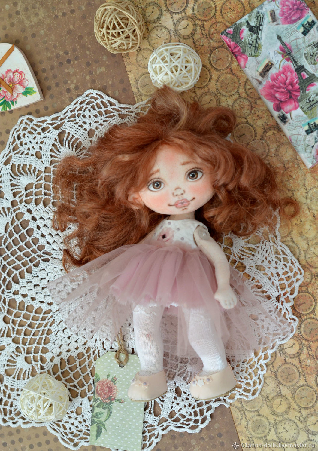 Doll made of fabric Baby, Dolls, Lysva,  Фото №1