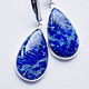Earrings lapis lazuli 'Blue blue sky', silver. Earrings. EdGems jewerly. My Livemaster. Фото №5