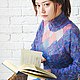 Заказать Платье "Золушка: после бала" спицами из мериноса/акрила ручной окраски. Ручки & крючкИ (Вяжу мечты.Татьяна). Ярмарка Мастеров. . Платья Фото №3