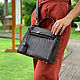 bag crocodile leather. Classic Bag. exotiqpython. Online shopping on My Livemaster.  Фото №2