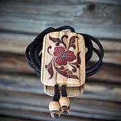 Аксессуары handmade. Livemaster - original item The Bolo Tie.Sakta.Inlay.Five. Handmade.