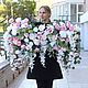 Гирлянда из искусственных цветов для декора салона красоты, Композиции, Ставрополь,  Фото №1