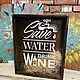Заказать Копилка для винных пробок Save Water. Boxes & Bottles. Ярмарка Мастеров. . Копилки Фото №3