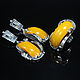 Earrings amber silver 925 ALS0034. Earrings. Sunny Silver. My Livemaster. Фото №6