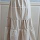 Long boho style petticoat with lace. Skirts. Kupava - ethno/boho. My Livemaster. Фото №4