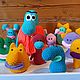 Морфики из мультфильма про Бодо Бородо. Амигуруми куклы и игрушки. Elena-igrush. Ярмарка Мастеров.  Фото №4