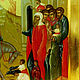 Order Icon, feast of the Entrance of the Lord to Jerusalem. gold. Icon_svyatyobraz Anna. Livemaster. . Icons Фото №3