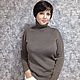 Order Dilara sweater (merino Italy). Оксана Акимова Вязание на заказ. Livemaster. . Sweaters Фото №3