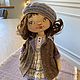 Интерьерная текстильная кукла №1, Чердачная кукла, Ступино,  Фото №1
