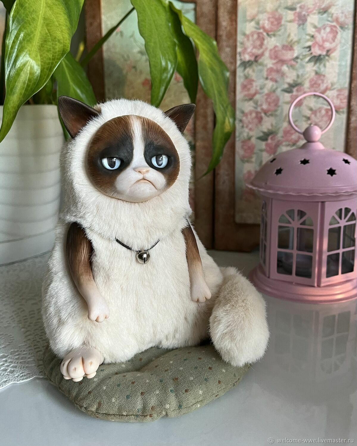 Grumpy cat, Интерьерная кукла, Уссурийск,  Фото №1