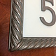 Табличка на дверь дома (с 1-й цифрой), "бронза", glowFill. Номер на дверь. Sergey T. Интернет-магазин Ярмарка Мастеров.  Фото №2