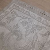 Для дома и интерьера handmade. Livemaster - original item Flax carpet on the table. Handmade.