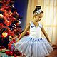 Christmas costumes for kids skirts girls costume ice costume snowflakes dance costumes for children costumes for children
