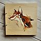 Notepad 22x22sm "Cute Foxs", Sketchbooks, Moscow,  Фото №1