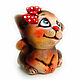 Ceramic figurine 'Alice the Cat'. Figurine. aboka. Online shopping on My Livemaster.  Фото №2