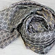 Grey multicolour Gucci monogram handkerchief, Shawls1, Moscow,  Фото №1