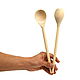 Wooden spoon with long handle L30. spoon wooden. Utensils. SiberianBirchBark (lukoshko70). Online shopping on My Livemaster.  Фото №2