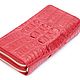 Клатч из кожи крокодила на двух молниях IMA0002R33G. Кошельки. CrocShop товары из экзотической кожи. Ярмарка Мастеров.  Фото №4