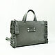 Сумка Geometry Bag Grey Lili. Классическая сумка. Сумки из кожи ANGELDEMONS  design. Интернет-магазин Ярмарка Мастеров.  Фото №2