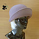 Elegant ladies felt hat. The Color Purple. Art VK-44. Hats1. Mishan (mishan). My Livemaster. Фото №5