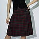 Red plaid kilt. Skirts. Lollypie - Modiste Cat. Online shopping on My Livemaster.  Фото №2