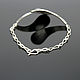 Samia bracelet in 925 sterling silver with GR0005 stones. Chain bracelet. Sunny Silver. My Livemaster. Фото №6