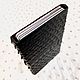 Python genuine leather cardholder, black color!. Cardholder. SHOES&BAGS. My Livemaster. Фото №6