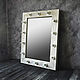 Mirror with light bulbs. Make-up mirror. Mirror, Mirror, Moscow,  Фото №1