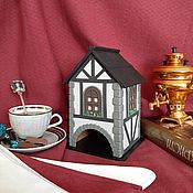 Для дома и интерьера handmade. Livemaster - original item HOUSES: Alpine tea house. Half-timbered house.. Handmade.