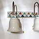 Wall lamp with pattern for bathroom. Wall lights. Elena Zaychenko - Lenzay Ceramics. My Livemaster. Фото №4