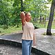 Топ Crema из 100% хлопка. Топы. Алла Лебедева. Ярмарка Мастеров.  Фото №5