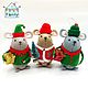 Mice in a New Year's costume. Christmas decorations. chehovchanki. Online shopping on My Livemaster.  Фото №2